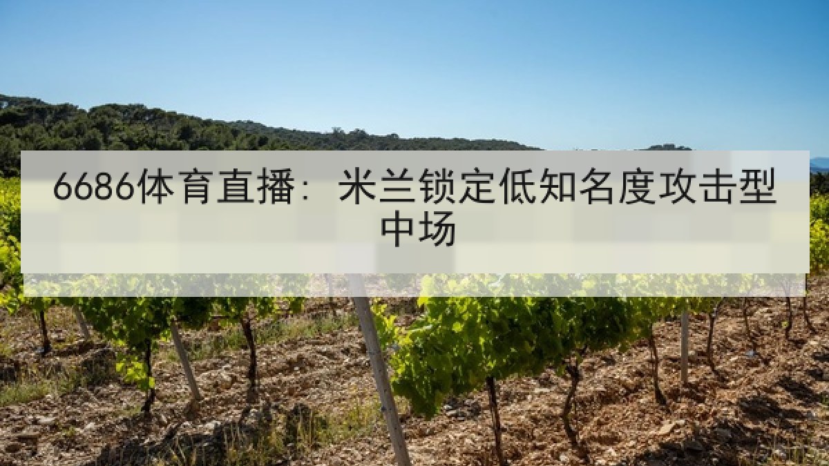 6686体育直播: 米兰锁定低知名度攻击型中场 6686体育直播: 米兰锁定低知名度攻击型中场