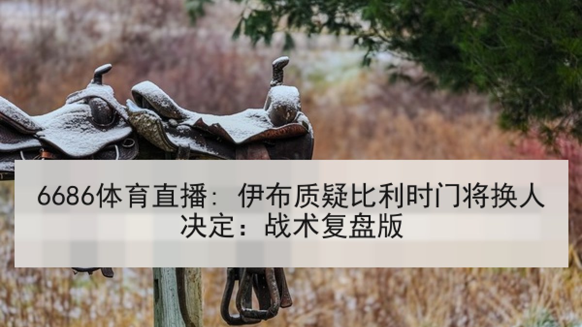 6686体育直播: 伊布质疑比利时门将换人决定:战术复盘版 6686体育直播: 伊布质疑比利时门将换人决定:战术复盘版